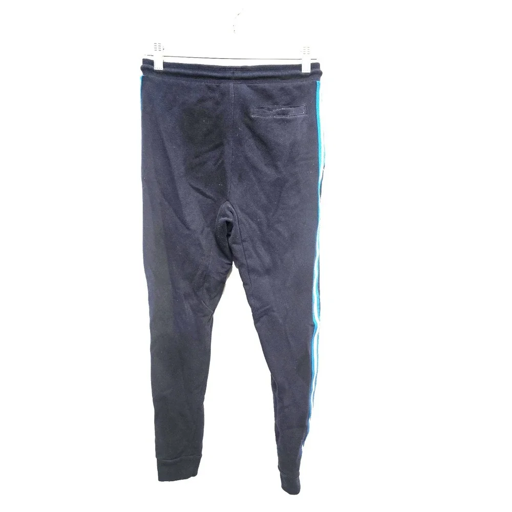Gymboree navy blue joggers with stripe detail adjustable waist Kids 10-12